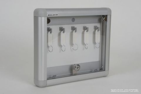 Key Cabinet with 5 Hook Capacity