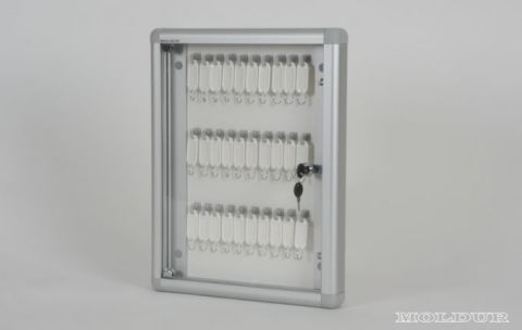 Key Cabinet with 30 Hanger Capacity
