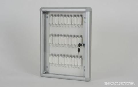 Key Cabinet with 30 Hanger Capacity