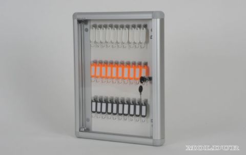 Key Cabinet with 30 Hanger Capacity