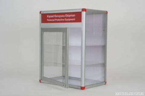 Kişisel Koruyucu Donanım Dolabı Kilitsiz