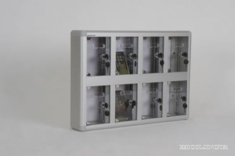Mobile Phone Locker, 8 Compartments