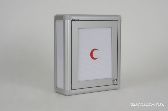 Ecza Dolabı Mıknatıslı Kulplu Kapı