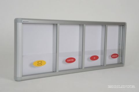 A4 Compartment Shared Mailbox