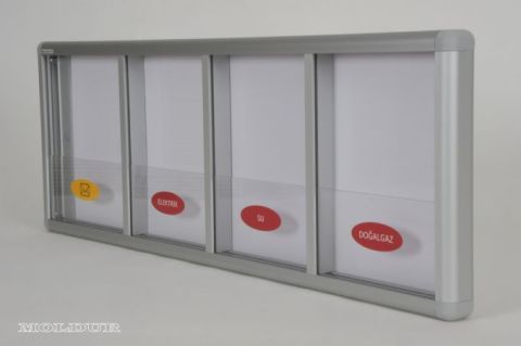 A4 Compartment Shared Mailbox