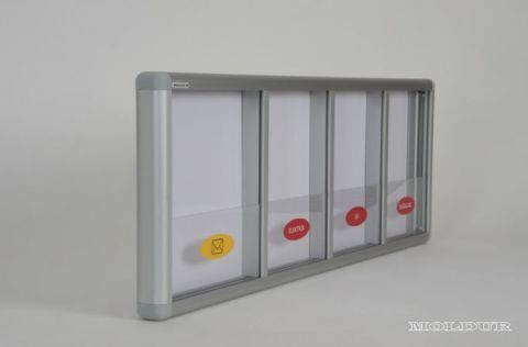 A4 Compartment Shared Mailbox
