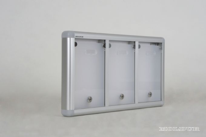 Posta Kutusu Üç Daire İsimlik Hazneli