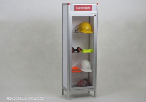 Acil Durum Dolabı Ayaklı