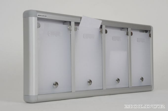 Mailbox System for 4 Apartments