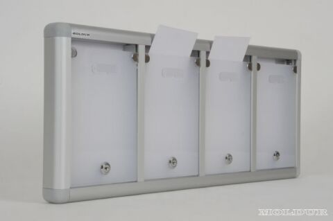 Mailbox System for 4 Apartments