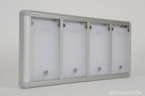 Mailbox System for 4 Apartments