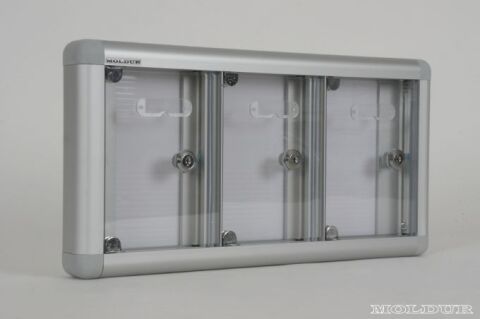 Three-Compartment Mobile Phone Locker