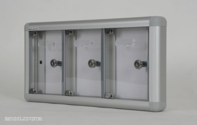 Three-Compartment Mobile Phone Locker