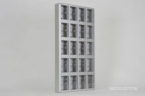 Phone Storage Locker with 20 Compartments and Name Tag Holder