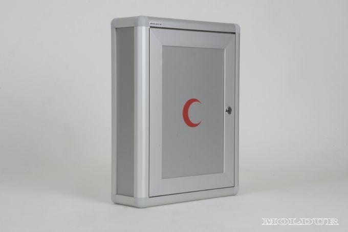 Metal Medicine Cabinet with Lock