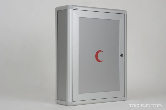 Aluminum Medicine Cabinet with Lock