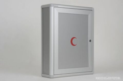 Aluminyum Ecza Dolabı Kilitli