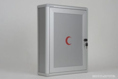 Aluminum Medicine Cabinet with Lock