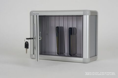 Shared Use 10-Compartment Cell Phone Locker