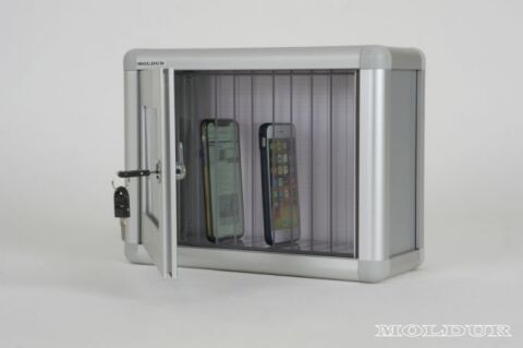 Shared Use 10-Compartment Cell Phone Locker