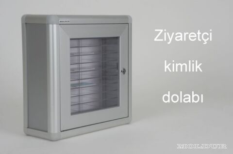 Visitor ID Locker, 30 Compartments, Lockable