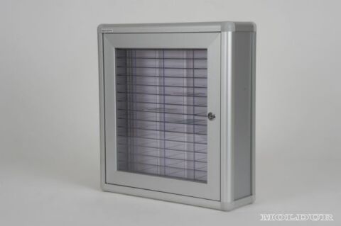 Visitor ID Locker with 60 Card Capacity