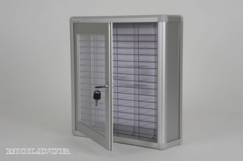 Visitor ID Locker with 60 Card Capacity