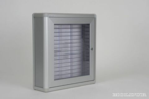 Visitor ID Locker with 60 Card Capacity