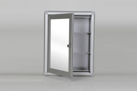 Aynalı banyo dolabı tek kapılı