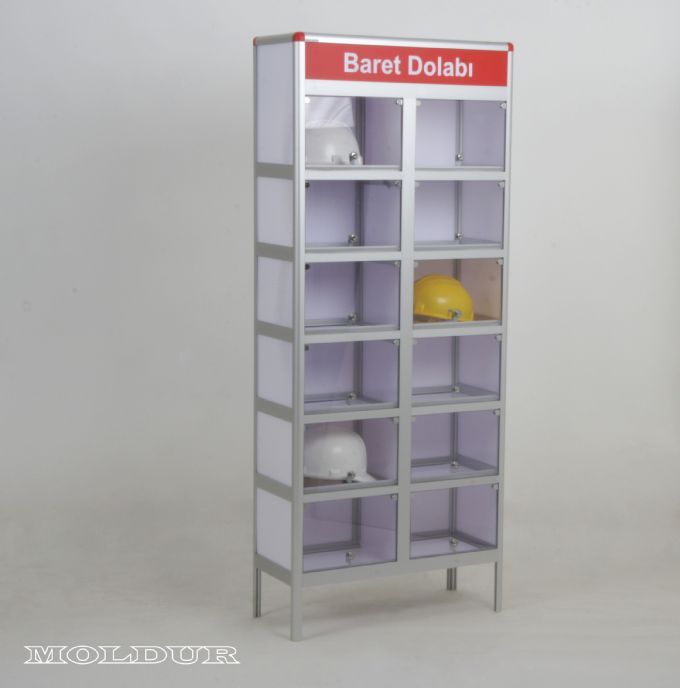 Baret dolabı 12 gözlü ünite