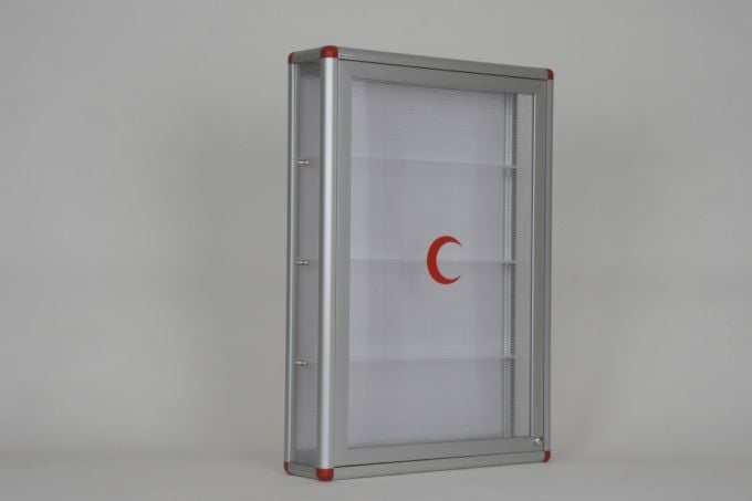 Ecza dolabı jumbo transparan