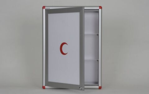 Ecza dolabı mıknatıslı kulplu