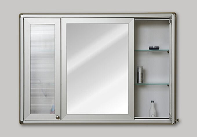 Banyo dolabı aynalı üç kapılı