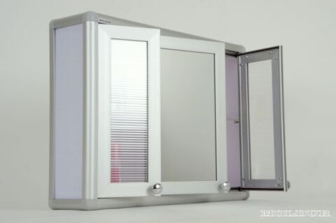 Aynalı banyo dolabı üç kapılı lavabo üstü