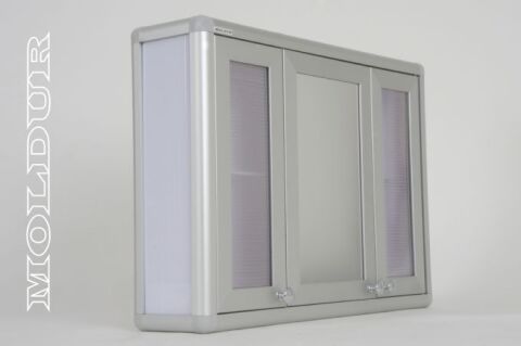 Aynalı banyo dolabı üç kapılı lavabo üstü