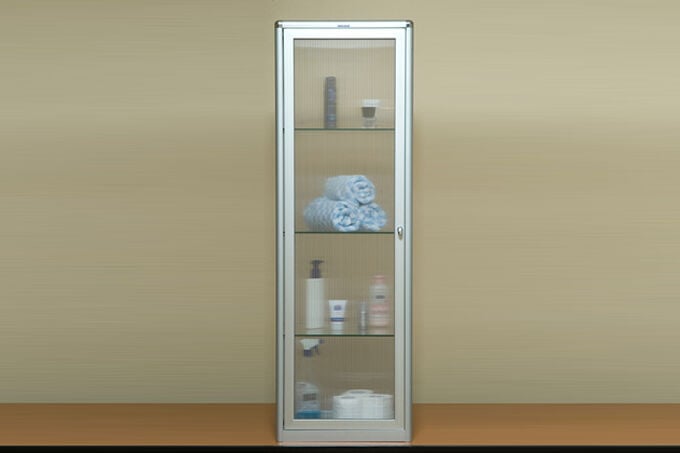 Banyo dolabı tek kapılı 140 h