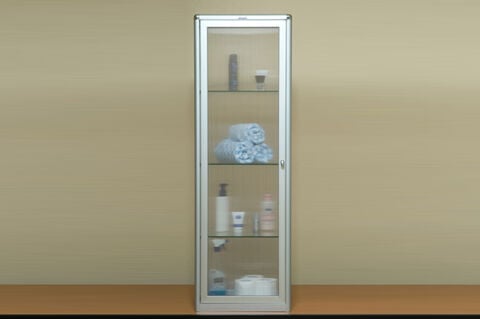 Banyo dolabı tek kapılı 140 h