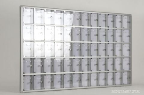 Cep telefonu dolabı 60 gözlü isimlik hazneli