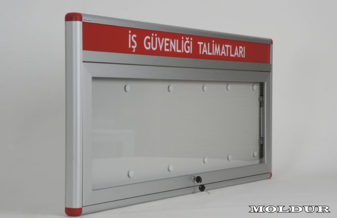 İş güvenliği panosu 5 A4 kapasiteli