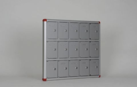 Mobile Phone Locker with Aluminum Composite Door