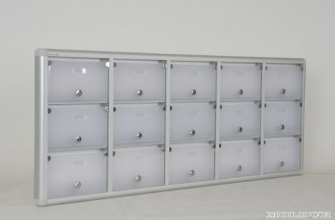 15 Apartments with Mailbox Nameplates
