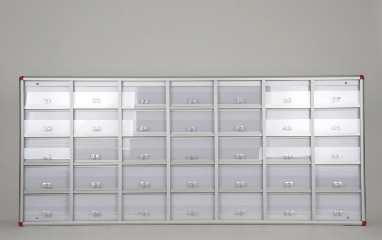 Posta Kutusu Şeffaf Numaralı 35 Daire